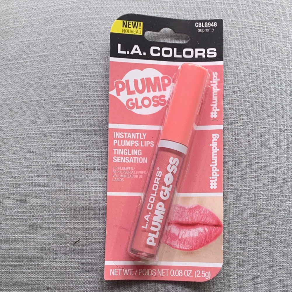 NWT L.A. Colors Plump Lip Glosses, 0.08-oz. - CBLG948 - supreme